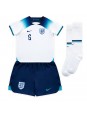 England John Stones #5 Replika Hemmakläder Barn VM 2022 Kortärmad (+ byxor)